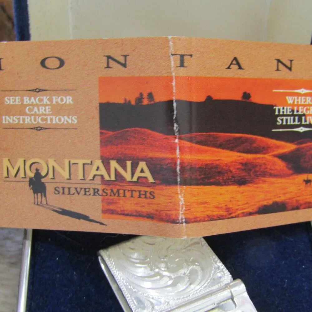 1998 Montana Silversmiths Money Clip